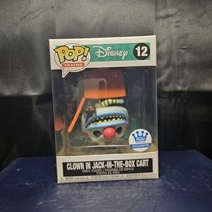 Nightmare Before Christmas Clown in Jack-In-The-Box Cart Funko POP - ULTRA RARE